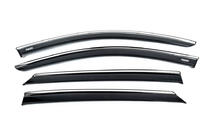 Opel Astra L 2022- Déflecteurs de vitres avec moulure chromée (4 pcs, Niken) photo 1