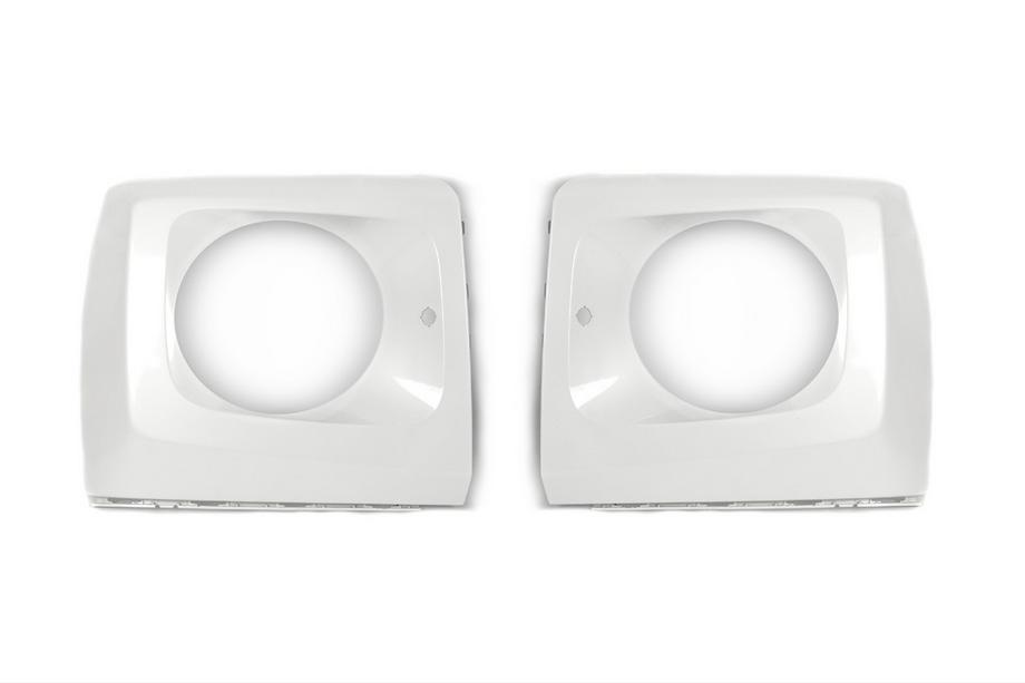 Mercedes G class W463 2018-2024 Caches de Phares (2 pcs, Blanc, Original) Image