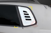 Hyundai Tucson JM 2004- Couvre-vitres triangulaires chromés (2 pcs, ABS) photo 1