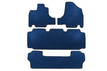 Honda Odyssey 2010–2017 Tapis de sol (3 rangées, EVA, Bleu) photo 1