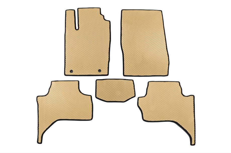 Fiat Fullback 2016- Tapis de sol EVA (Beige) Image