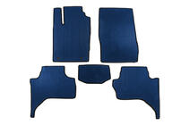Mitsubishi L200 2015-2024 Tapis de sol EVA (Long base, Bleu) photo 1