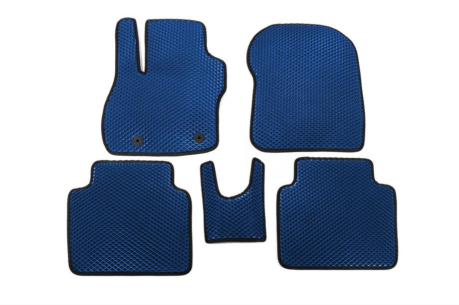 Renault Zoe 2012-2019 Tapis de sol EVA (Bleu) Image