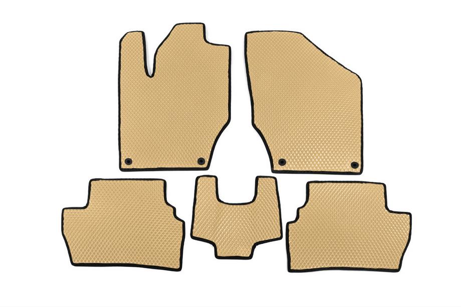 Peugeot 308 2007-2013 Tapis de sol EVA (Beige) Image