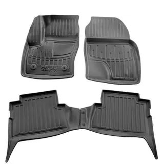 Tapis de sol en caoutchouc Stingray 3D (4 pcs)