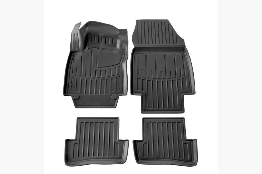 Renault Captur 2013-2019 Tapis de sol en caoutchouc Stingray 3D (4 pcs) Image