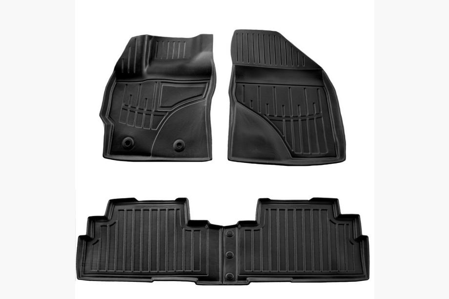 Toyota Verso 2009–2018 Tapis de sol caoutchouc Stingray 3D (2009-2018, 4 pcs) Image
