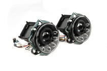 Mercedes G class W463 1990-2018 Phares Avant Manor Black LED (2006-2017) photo 3