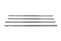 Renault Symbol 2008-2013 Encadrement Exterieur de Vitres Acier Inoxydable (4 pcs) photo 3