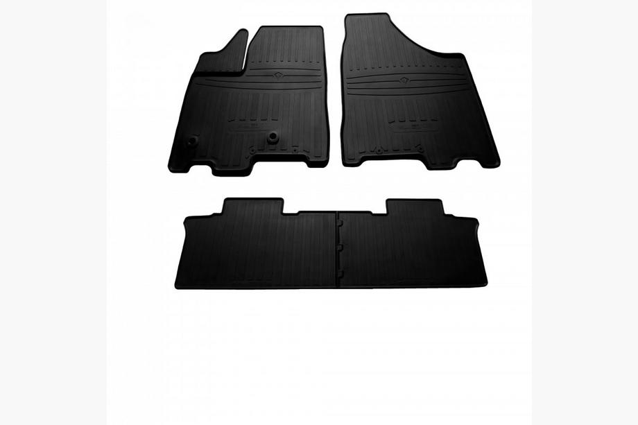 Toyota Sienna 2010-2020 Tapis de sol caoutchouc Stingray (6-7 places, 4 pcs) Image
