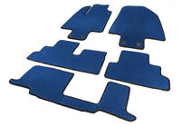 Infiniti QX60 2022- Tapis de sol (3 rangées, EVA, Bleu) photo 2