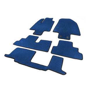 Tapis de sol (3 rangées, EVA, Bleu) photo 2