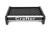 Volkswagen Crafter 2016- Tablette de tableau de bord (Noir avec surpiqûre noire) photo 1