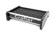 Volkswagen Crafter 2016- Tablette de tableau de bord (Noir avec surpiqûre noire) photo 3