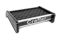 Volkswagen Crafter 2016- Tablette de tableau de bord (Noir avec surpiqûre noire) photo 2