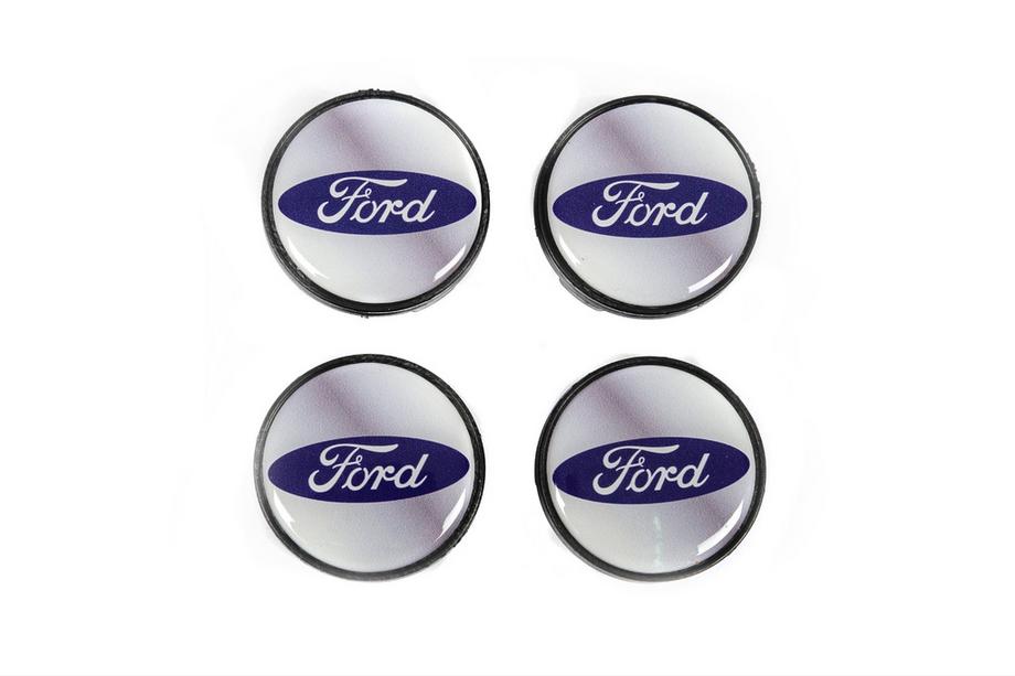 Ford Enjoliveurs de jante 53/51mm gris frd5351g (4 pcs) Photo 1