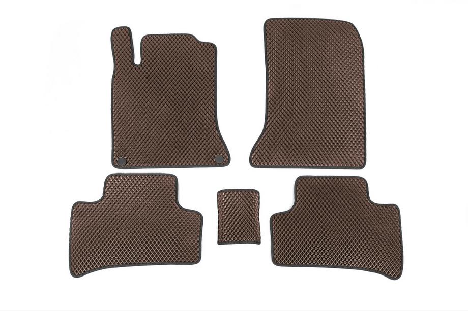 Mercedes B-class W246 2011-2018 Tapis de sol EVA (2014-2018, Electric, Marron) Image