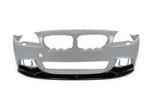 BMW 5 Series F10/F11 2010–2016 Lame avant DPT Lip V-1 (pour M-Performance, noir brillant) photo 4