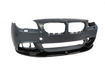 BMW 5 Series F10/F11 2010–2016 Lame avant DPT Lip V-1 (pour M-Performance, noir brillant) photo 11