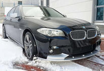 BMW 5 Series F10/F11 2010–2016 Lame avant DPT Lip V-2 (pour M-Performance, noir brillant) photo 6