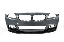 BMW 5 Series F10/F11 2010–2016 Lame avant DPT Lip V-2 (pour M-Performance, noir brillant) photo 7