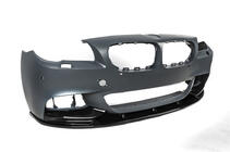 BMW 5 Series F10/F11 2010–2016 Lame avant DPT Lip V-2 (pour M-Performance, noir brillant) photo 13