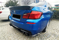 BMW 5 Series F10/F11 2010–2016 Diffuseur Arrière DPT V-1 (pour M-Performance, Noir Brillant) photo 7