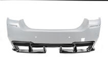 BMW 5 Series F10/F11 2010–2016 Diffuseur Arrière DPT V-1 (pour M-Performance, Noir Brillant) photo 4