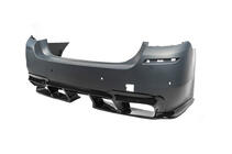 BMW 5 Series F10/F11 2010–2016 Diffuseur Arrière DPT V-1 (pour M-Performance, Noir Brillant) photo 13