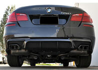 BMW 5 Series F10/F11 2010–2016 Diffuseur Arrière DPT V-2 (pour M-Performance, Noir Brillant) photo 1