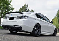 BMW 5 Series F10/F11 2010–2016 Diffuseur Arrière DPT V-2 (pour M-Performance, Noir Brillant) photo 5