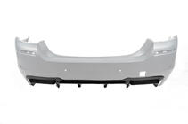 BMW 5 Series F10/F11 2010–2016 Diffuseur Arrière DPT V-2 (pour M-Performance, Noir Brillant) photo 11
