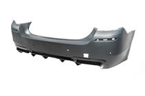 BMW 5 Series F10/F11 2010–2016 Diffuseur Arrière DPT V-2 (pour M-Performance, Noir Brillant) photo 12