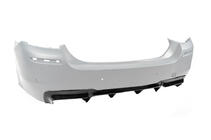 BMW 5 Series F10/F11 2010–2016 Diffuseur Arrière DPT V-2 (pour M-Performance, Noir Brillant) photo 2