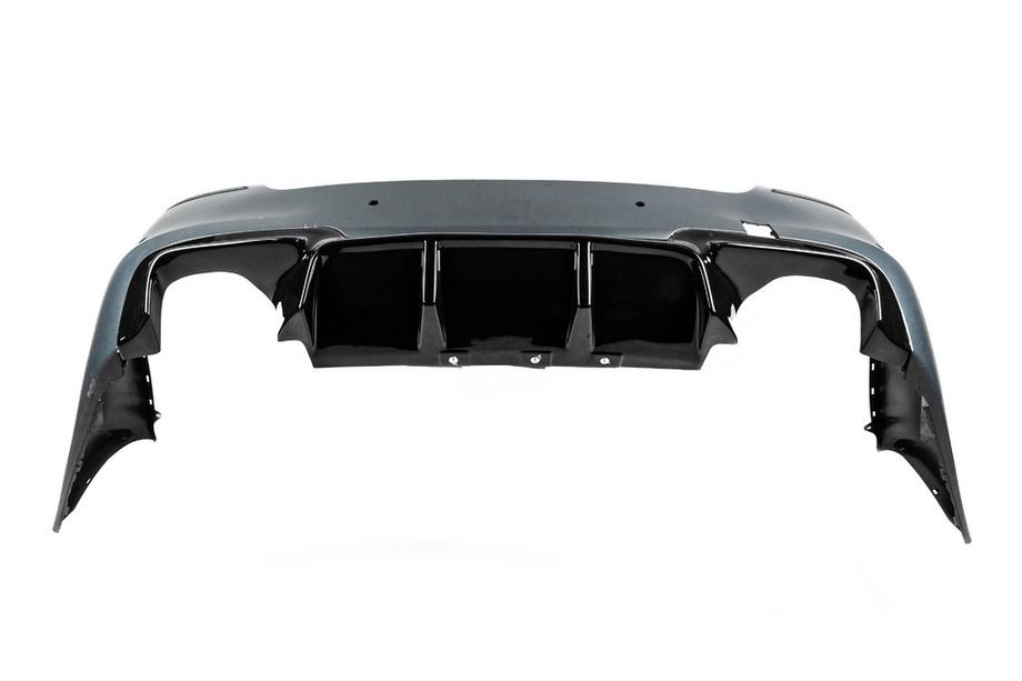 BMW 5 Series F10/F11 2010–2016 Diffuseur Arrière DPT V-2 (pour M-Performance, Noir Brillant) Photo 9