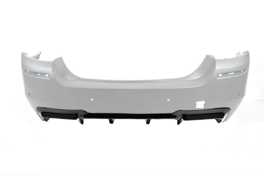BMW 5 Series F10/F11 2010–2016 Diffuseur Arrière DPT V-2 (pour M-Performance, Noir Brillant) Photo 11