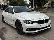BMW 3 Series F30/F31 2012-2019 Lame avant DPT pour version d'origine (2015-2018, noir brillant) photo 1