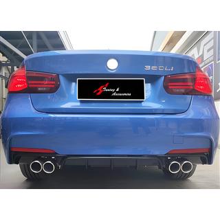 Diffuseur Arrière DPT V-2 (pour M Performance, Noir Brillant) BMW 3 Series F30/F31 2012-2019 photo 1