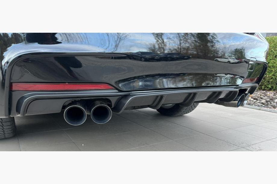 BMW 3 Series F30/F31 2012-2019 Diffuseur Arriere DPT V-3 (pour M Performance, Noir Brillant) Image