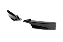 BMW 3 Series F30/F31 2012-2019 Lame avant DPT Flap (pour M-Performance, Noir Brillant) photo 3