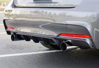 BMW 3 Series F30/F31 2012-2019 Diffuseur Arriere DPT V-4 (pour M Performance, Noir Brillant) photo 3