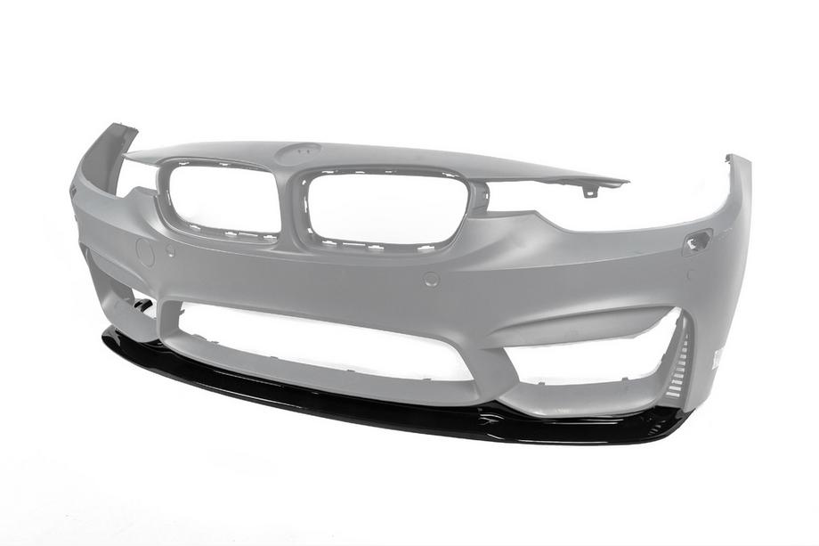 BMW 3 Series F30/F31 2012-2019 Lame Avant DPT Lip V-2 (Pour M3, Noir Brillant) Photo 10