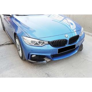 Lame avant DPT Flap V-1 (pour M-Technic, noir brillant) BMW 4 Series F32/F33/F36 2012-2020 photo 4