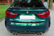 BMW X6 F16 2014-2019 Aileron DPT (Noir Brillant) photo 5
