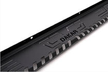 Mitsubishi L200 2015-2024 Marchepieds latéraux Dakar V1 sans LED (2019+, 2 pcs, métal) photo 2
