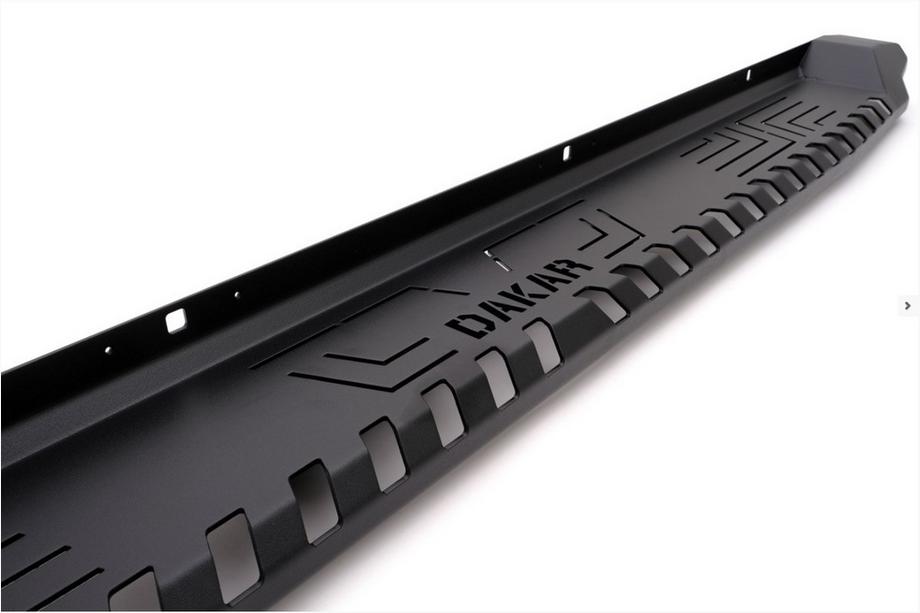Mitsubishi L200 2015-2024 Marchepieds latéraux Dakar V1 sans LED (2019+, 2 pcs, métal) Photo 3