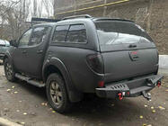 Mitsubishi L200 2015-2024 Marchepieds Latéraux Dakar V2 avec LED (2019+, 2 pcs, métal) photo 4