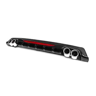 Diffuseur Arrière Universel DPT AMG Style V-1 (ABS) (Gris+Noir) photo 2