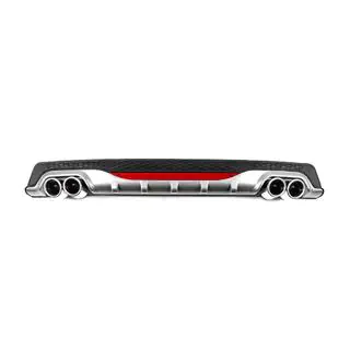 Diffuseur Arrière Universel DPT AMG Style V-2 (ABS) (Gris+Noir Brillant) photo 1