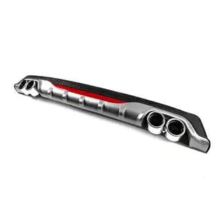 Diffuseur Arrière Universel DPT AMG Style V-2 (ABS) (Gris+Noir Brillant) photo 2